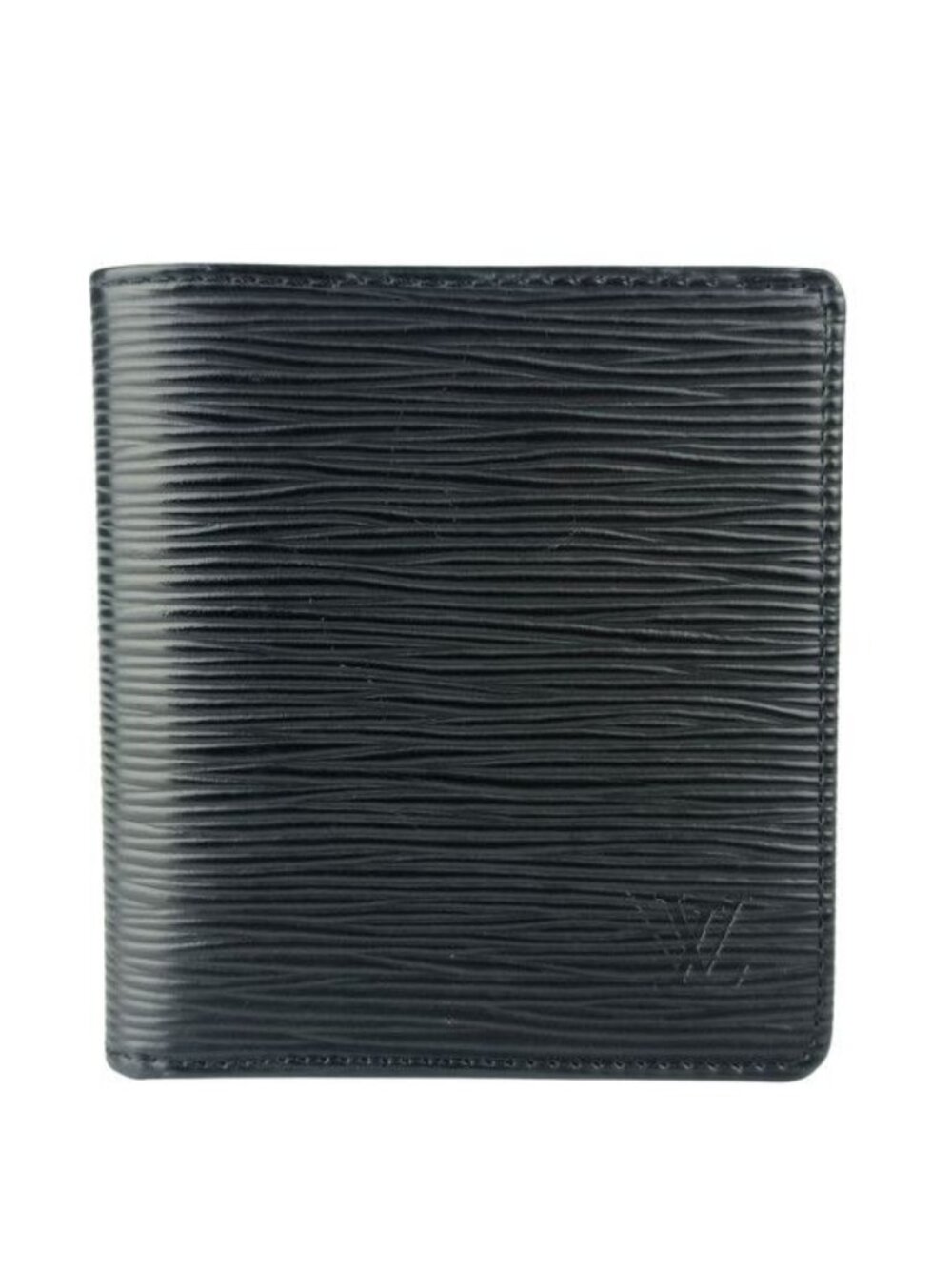 Louis Vuitton Bifold Wallet Porto Billets Cult Cles Black Epi Billfold